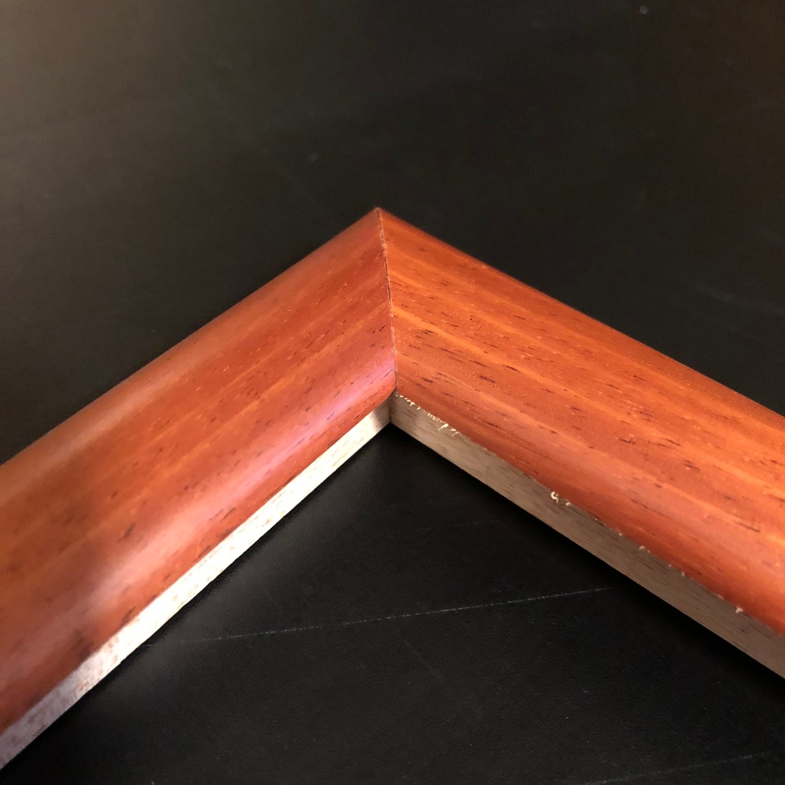 Koa Wood Custom Picture Frame 1 wide Moulding with Etsy