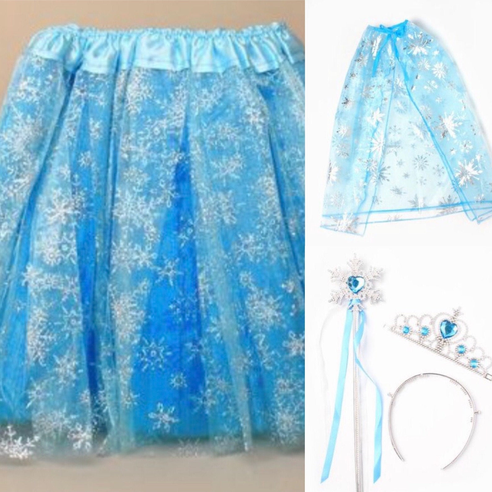 Frozen Inspired Dress up Set for Kids Etsy UK