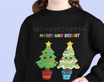 merry and bright jumper