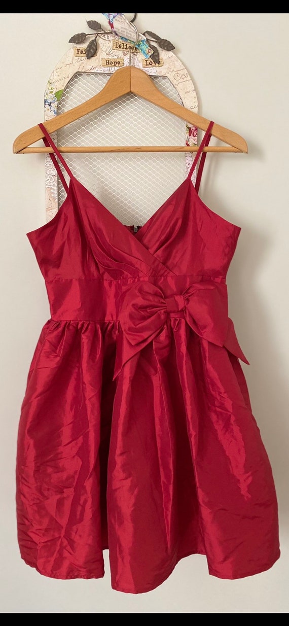 Little Red Dress With Bow