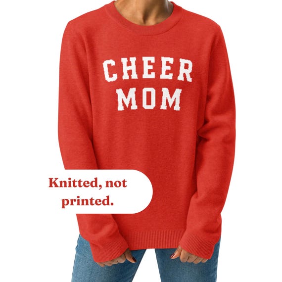 Custom Name Sweater, Personalized Knit Crewneck, Custom Text Sweater for Men & Women, Cotton Knit, Customized Gift, His and Hers