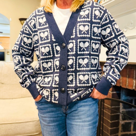 Pickleball Sweater UNISEX Matching Team Couples Gift Custom Colors Matching Pickleball Sweater, Cardi Pickleball Gear, Paddle Sport Apparel