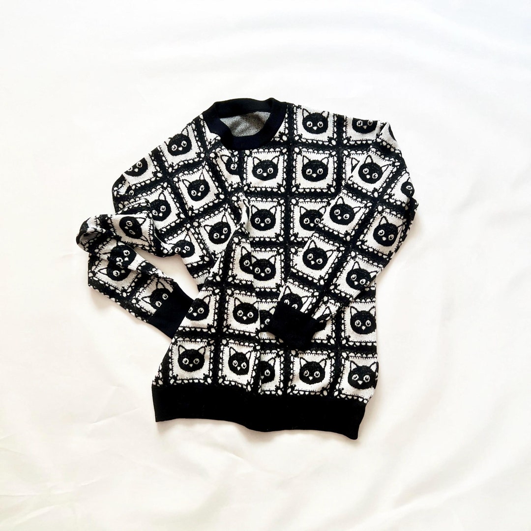 oversized sweater weekday ying yang sweater