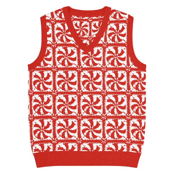CHRISTMAS SWEATER VESTS, Unisex Holiday Party Outfit