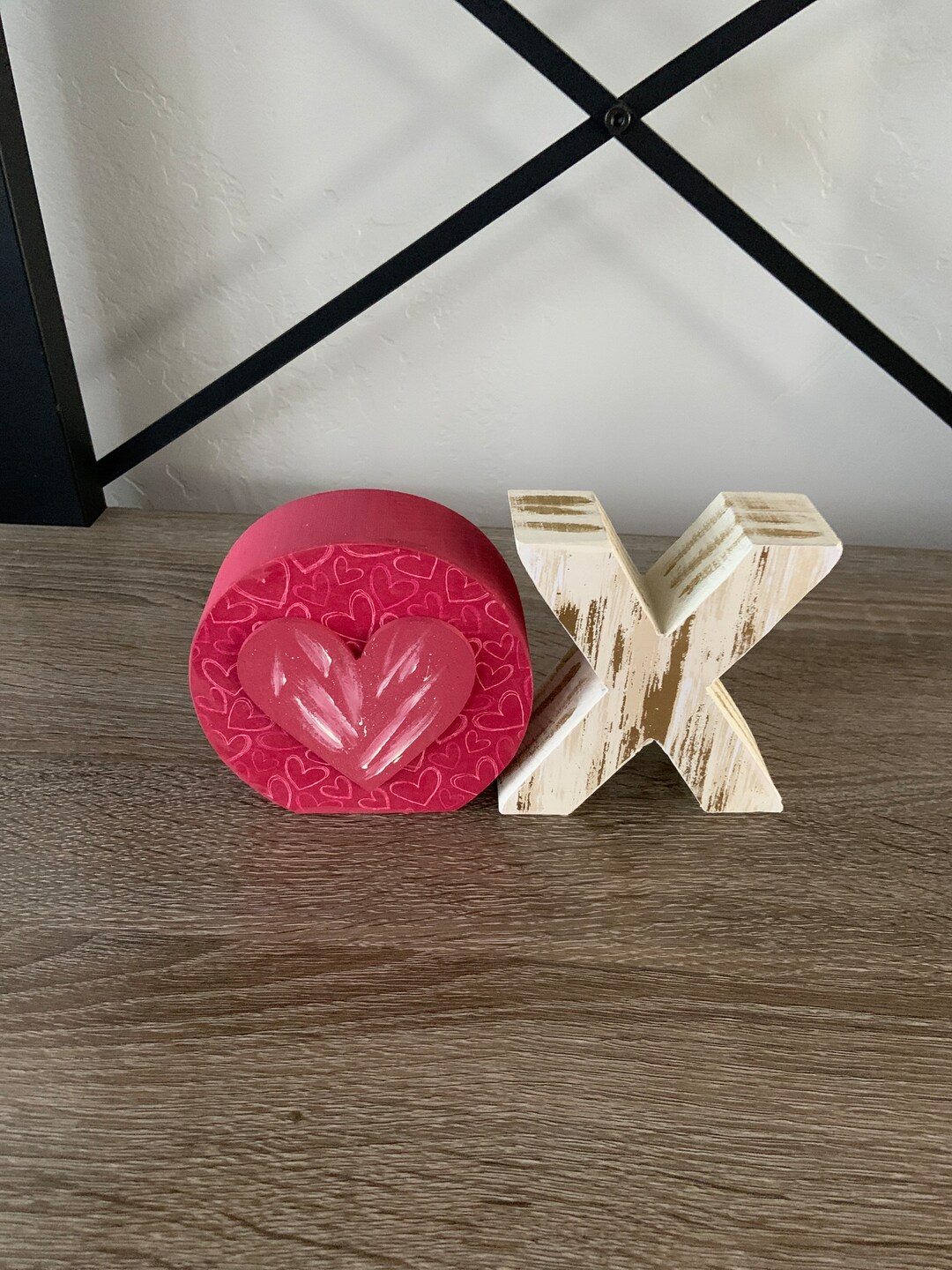 Hugs and Kisses Wood Sign - Etsy