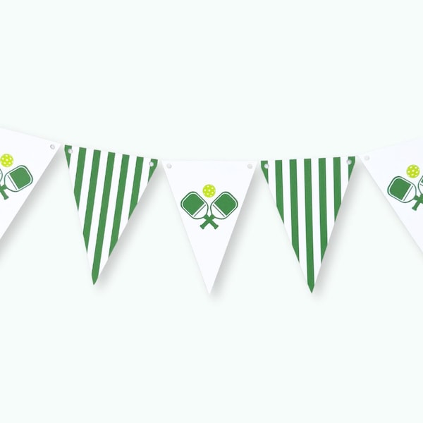 Pickleball Flag Banner: Party Decorations