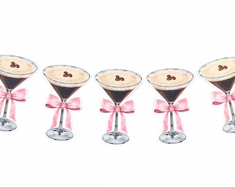 Espresso Martini Banner: Party Decorations, Bachelorette Party