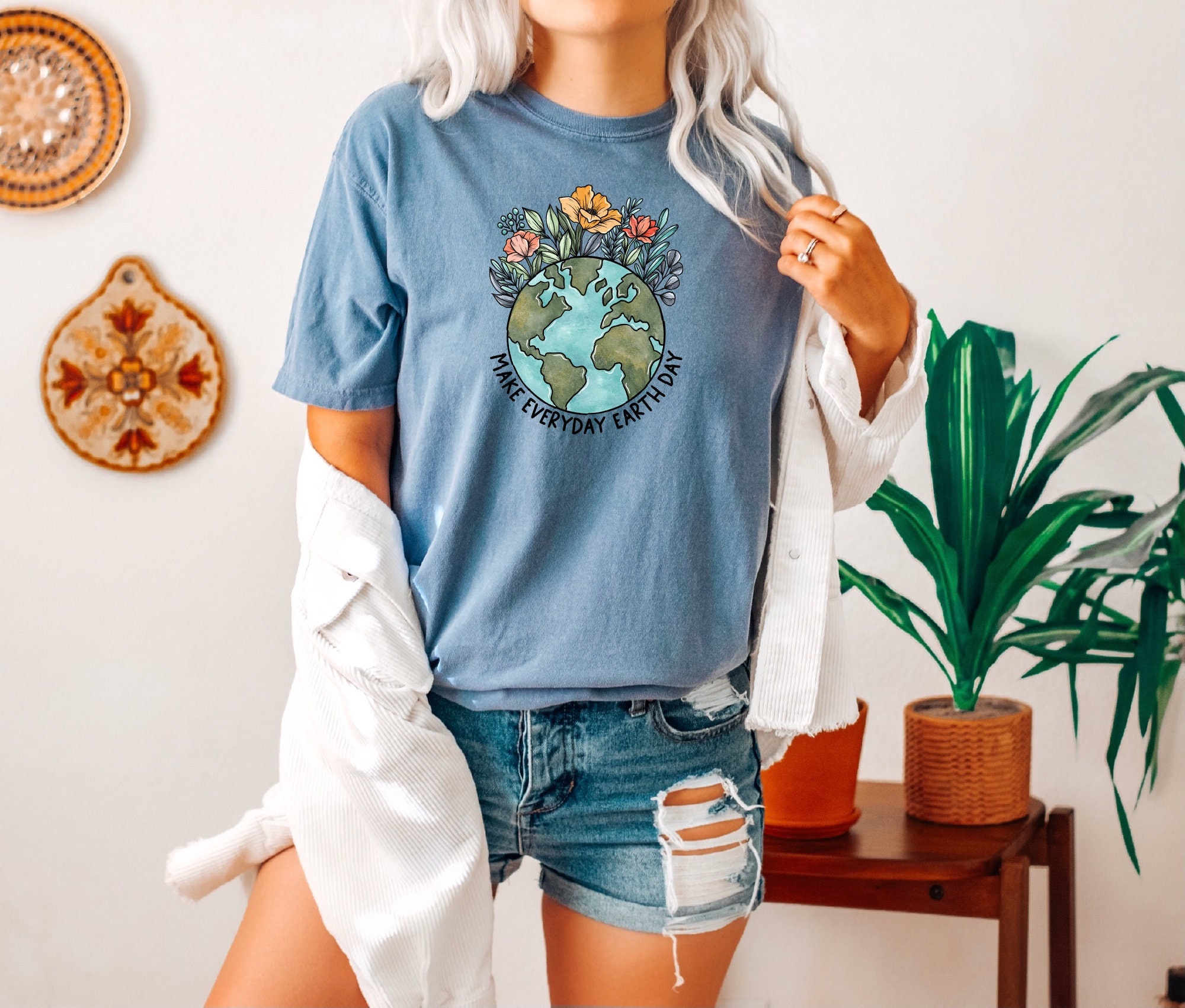 Discover Make everyday earth day shirt, Earth awareness t-shirt