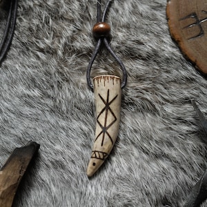 Protection BindRune | Antler Pendant | Viking Rune