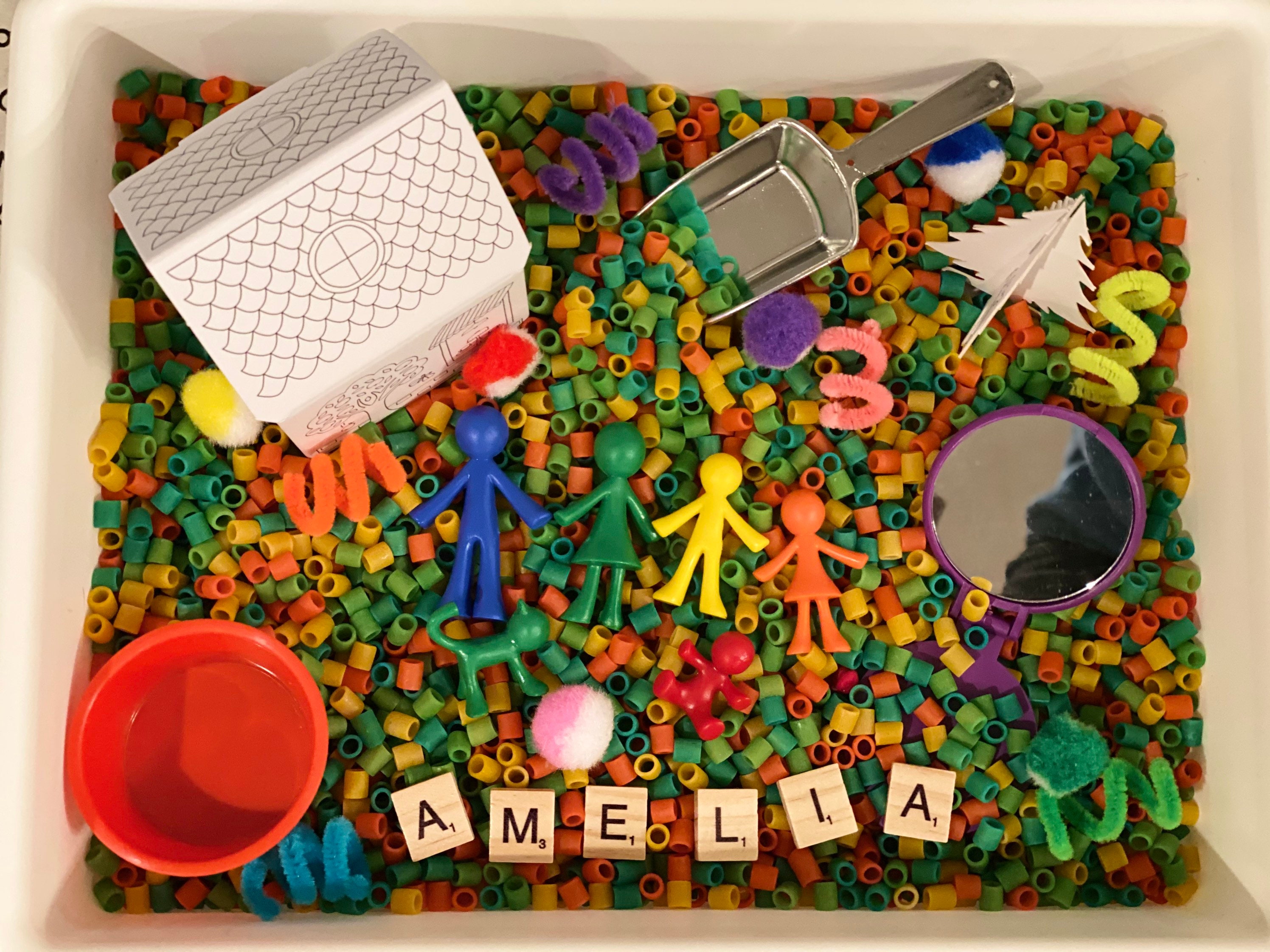 All About Me Sensory Kit Personalized Me and My Family | Etsy