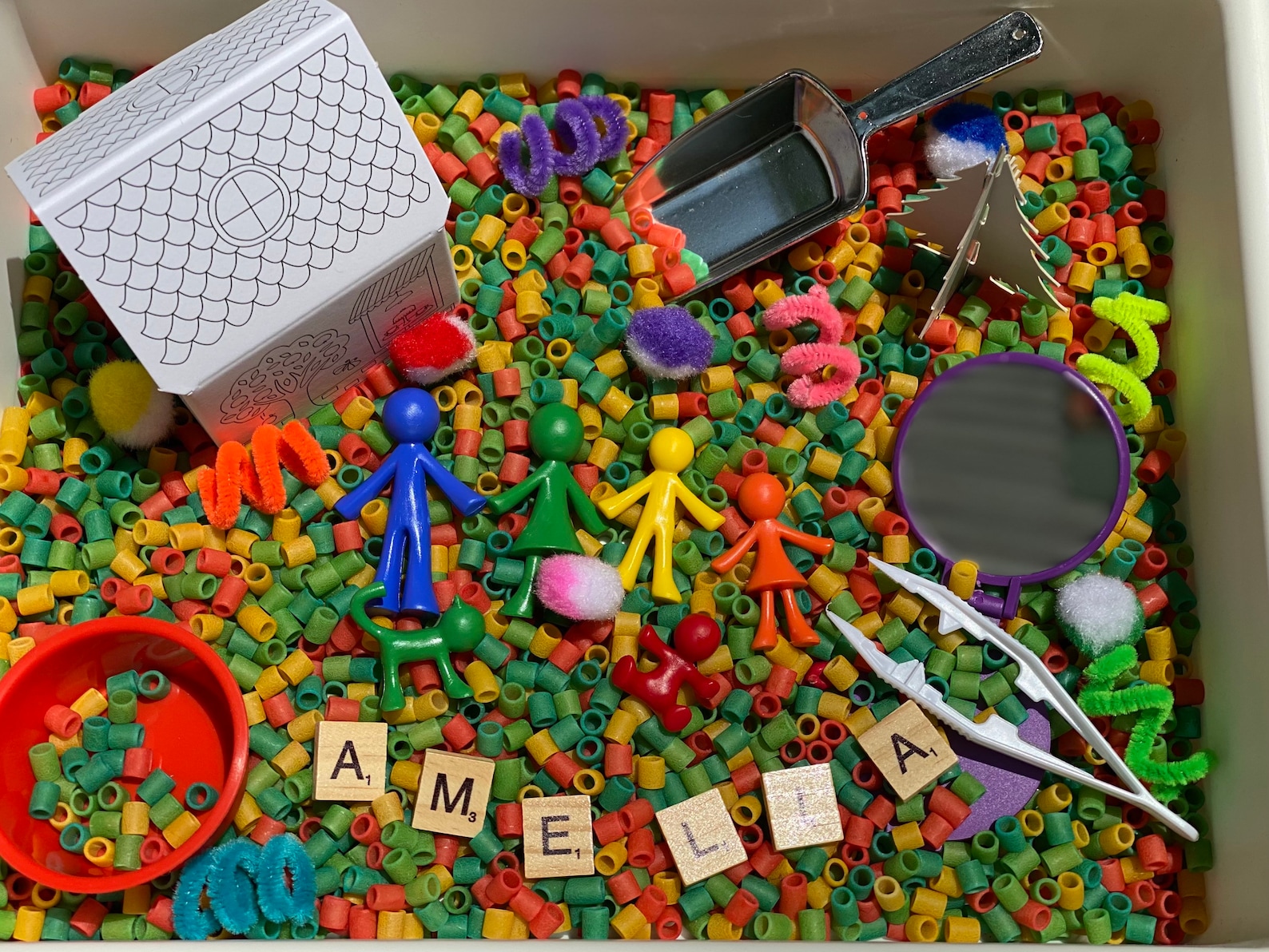 All About Me Sensory Kit Personalized Me and My Family | Etsy