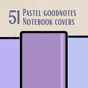 Capa pastel goodnotes para notebook digital, capa de notabilidade, capa simples para ipad, capa minimalista, estética, planejador digital