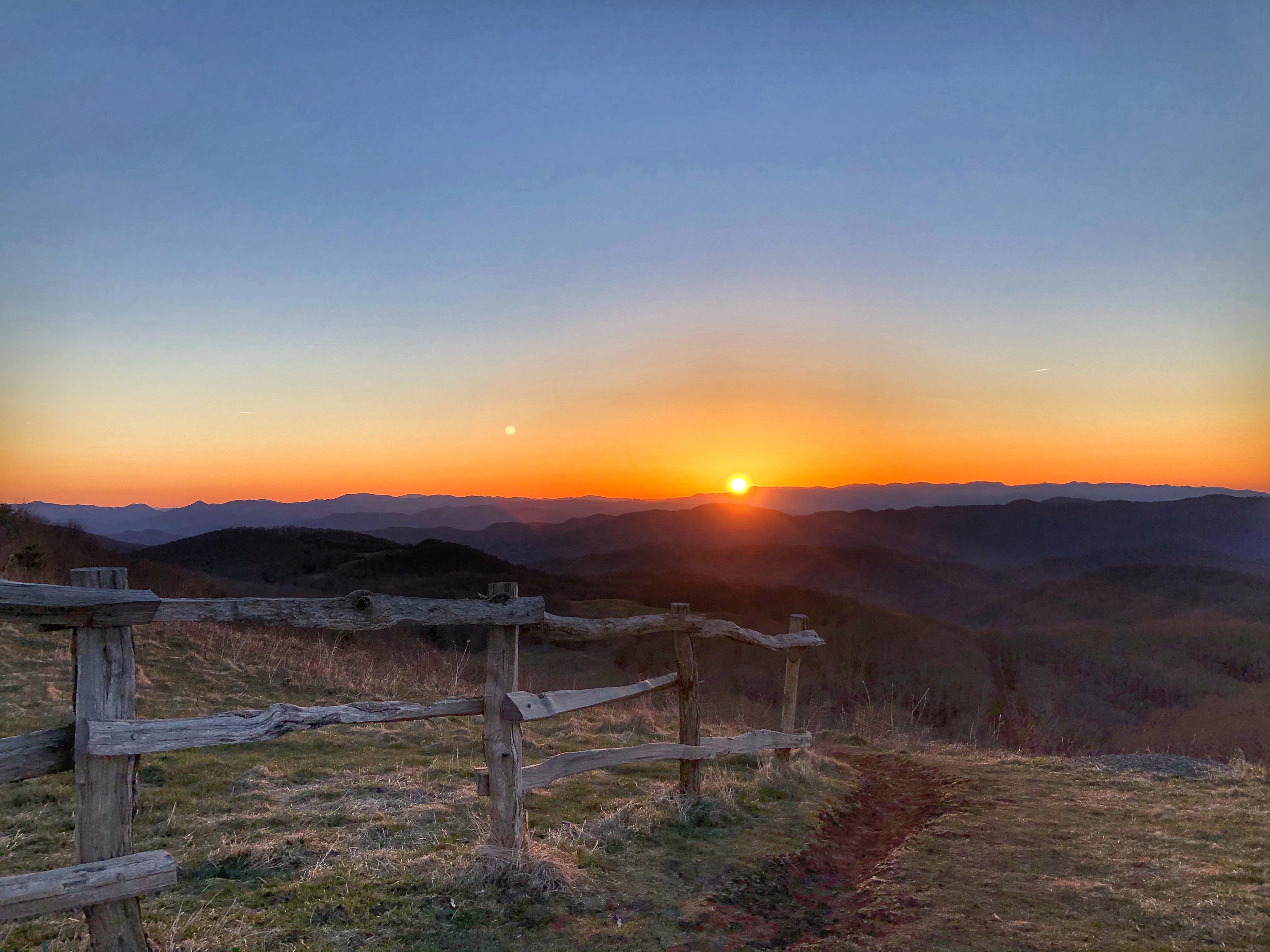 Max Patch Sunrise North Carolina Digital Download Nature Etsy UK