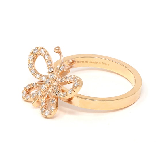 Gucci butterfly ring store