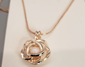 Gold Pearl Cage - Etsy Canada