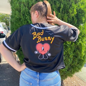 bad bunny outfit ideas baseball jersey｜TikTok Search