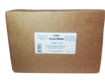 Fish Seafood Seasoning Spice Blend - 10 lbs Box