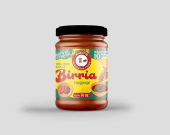 Birria Adobo marinade sauce chili paste delicious authentic original flavors, make the famous Birria tacos Quesa birria