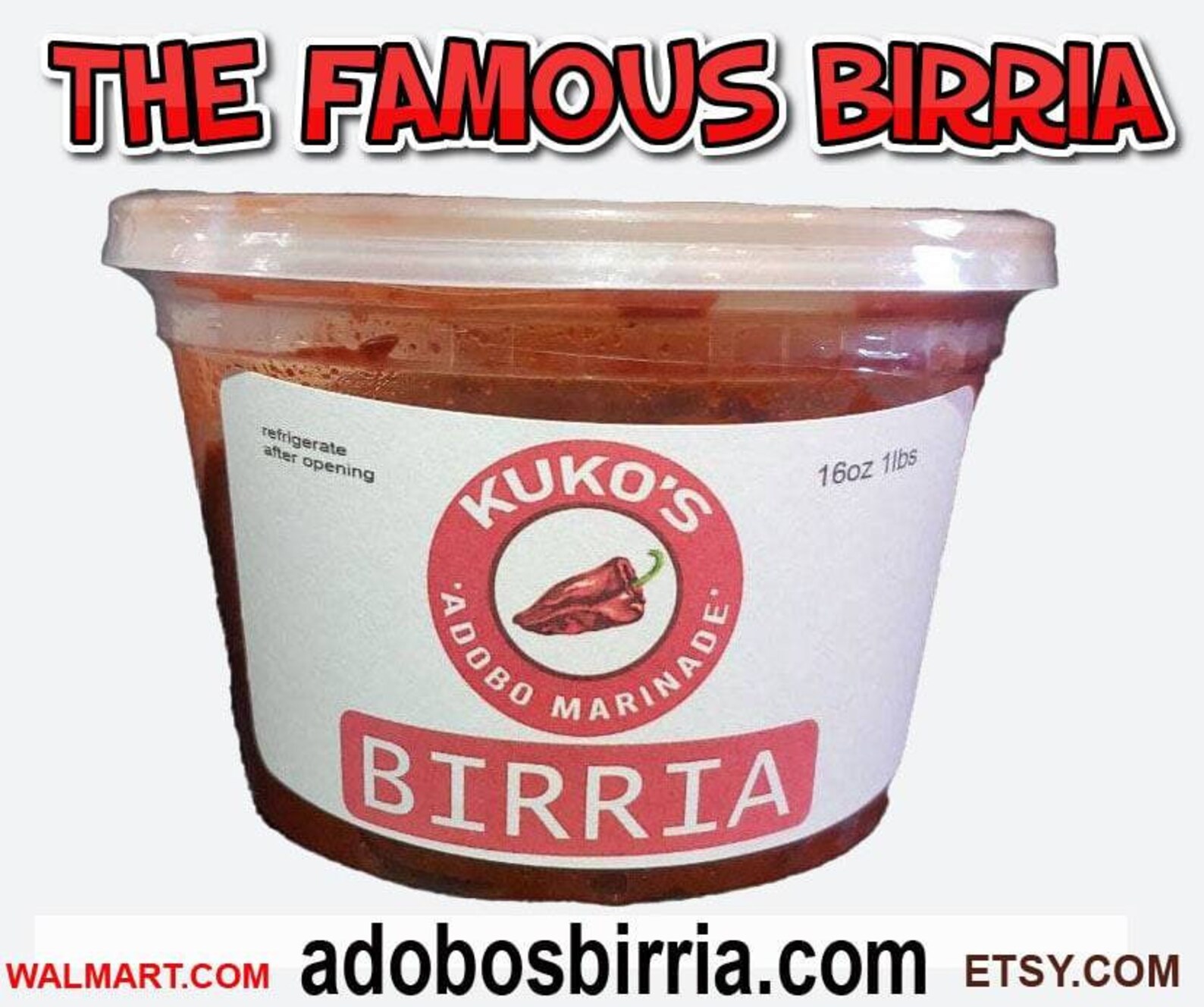 Birria Adobo Marinade Cooking Sauce Concentrate Chili Paste Etsy