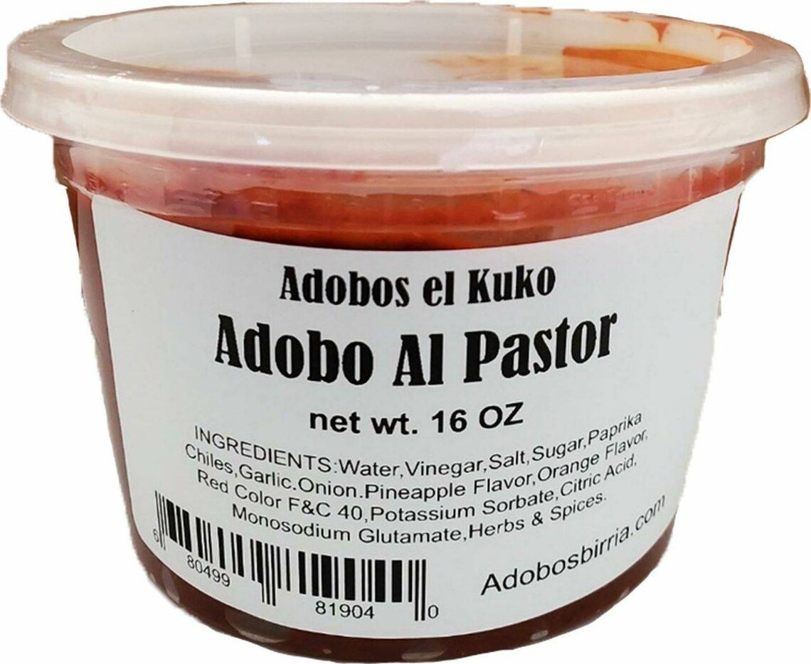Al pastor adobo marinade cooking sauce chili paste made with Etsy