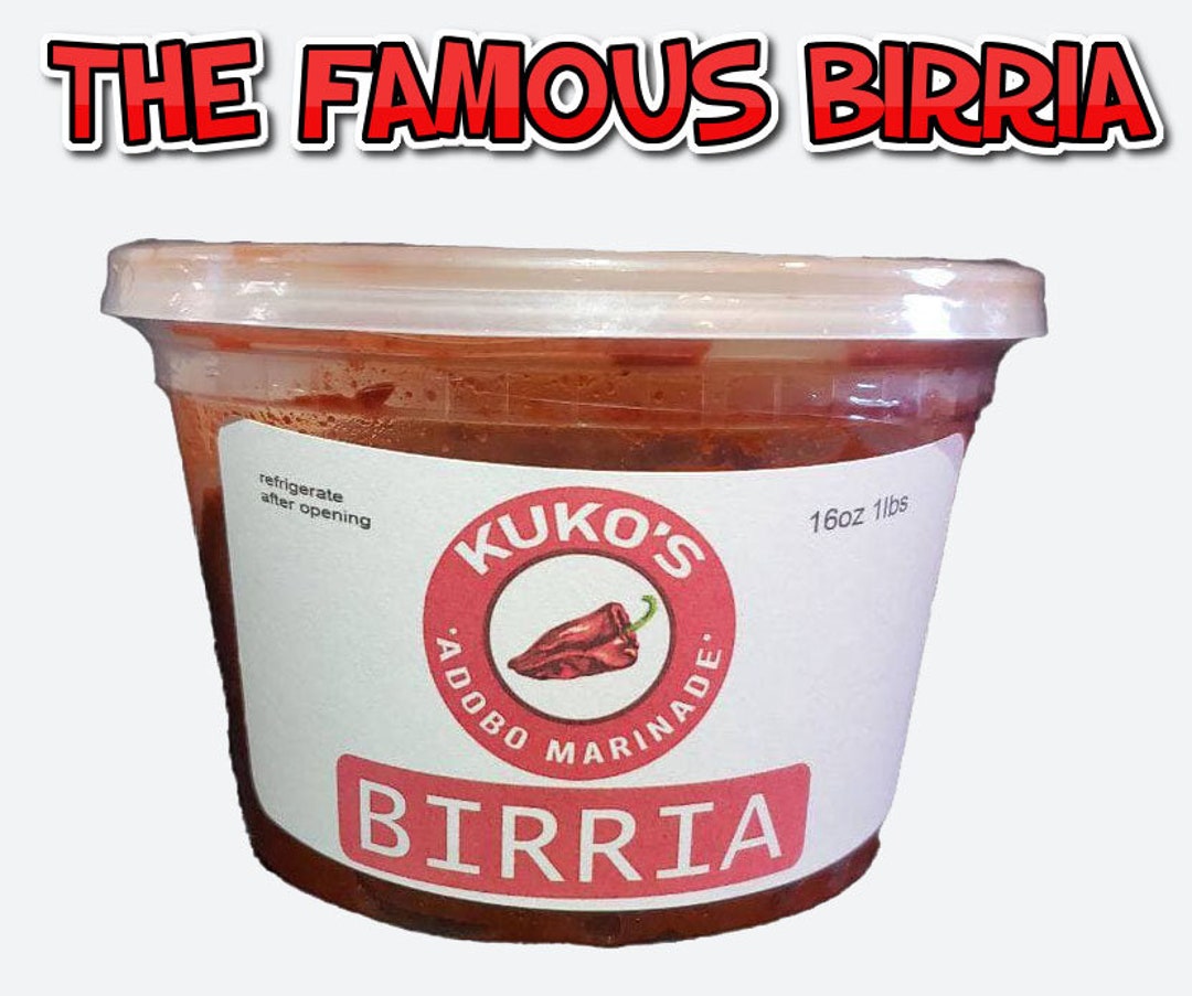 Birria Adobo Marinade Sauce Chili Paste Make Tacos Soup Burritos