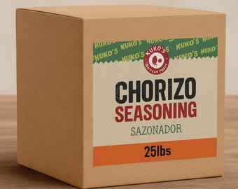 Chorizo tradicional sazón polvo Mezcla de condimentos de especias 25 libras restaurante Servicio de comida