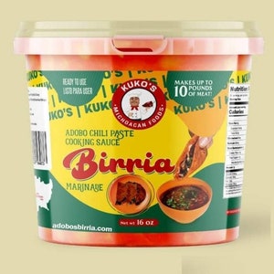 Birria Adobo marinade cooking Sauce concentrate chili paste make tacos quesabirrias consomé