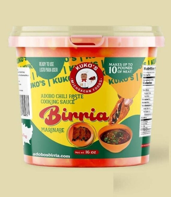 Birria Adobo Marinade Cooking Sauce Concentrate Chili Paste Etsy