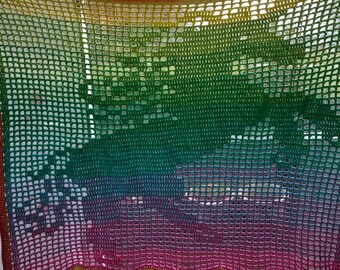 Filet 'Unicorn Blanket' Crochet Chart Pattern for blanket/Wall Hanging. ***PDF  FILE ONLY*** Instant Download