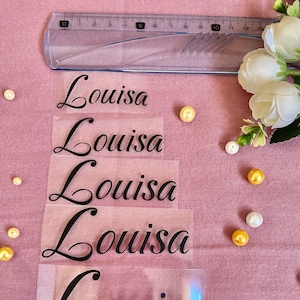 Adhesivo personalizado diferentes variantes | Adhesivo personalizado | Etiqueta engomada de la boda | Etiqueta engomada del nombre