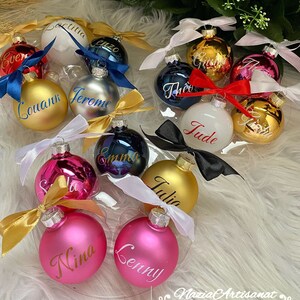 Personalized Christmas ball, Christmas tree ball, Christmas tree accessory, Christmas ball, personalized Christmas, Christmas tree