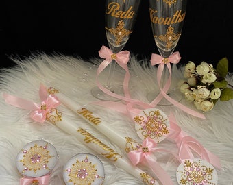 The Personalized henna set, personalized gift, original gift, oriental, authentic, artisanal, decorative, gift to offer