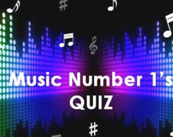 Quiz sui brani numero 1 - Quiz virtuale in PowerPoint per Zoom e pacchetto cartaceo da scaricare - Curiosità - DOWNLOAD IMMEDIATO - 60 domande