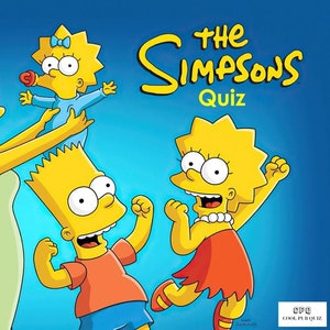 Simpsons Quiz - Virtual Powerpoint Quiz for Zoom & Paper Pack Quiz Download - Trivia - INSTANT DOWNLOAD - 71 Questions