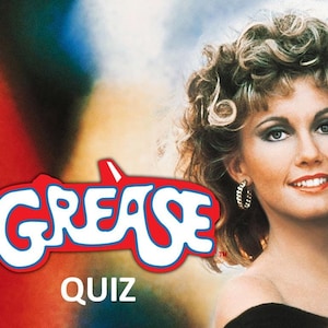 Grease Quiz - Virtueller Powerpoint Quiz für Zoom & Paper Pack Quiz Download - Trivia - INSTANT DOWNLOAD - 40 Fragen