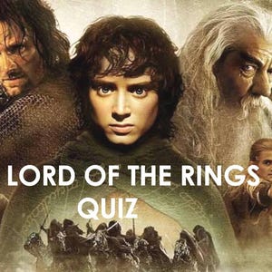 Cuestionario de El Señor de los Anillos - Cuestionario virtual en PowerPoint para Zoom y descarga en papel - Preguntas y respuestas - DESCARGA INSTANTÁNEA - 60 preguntas