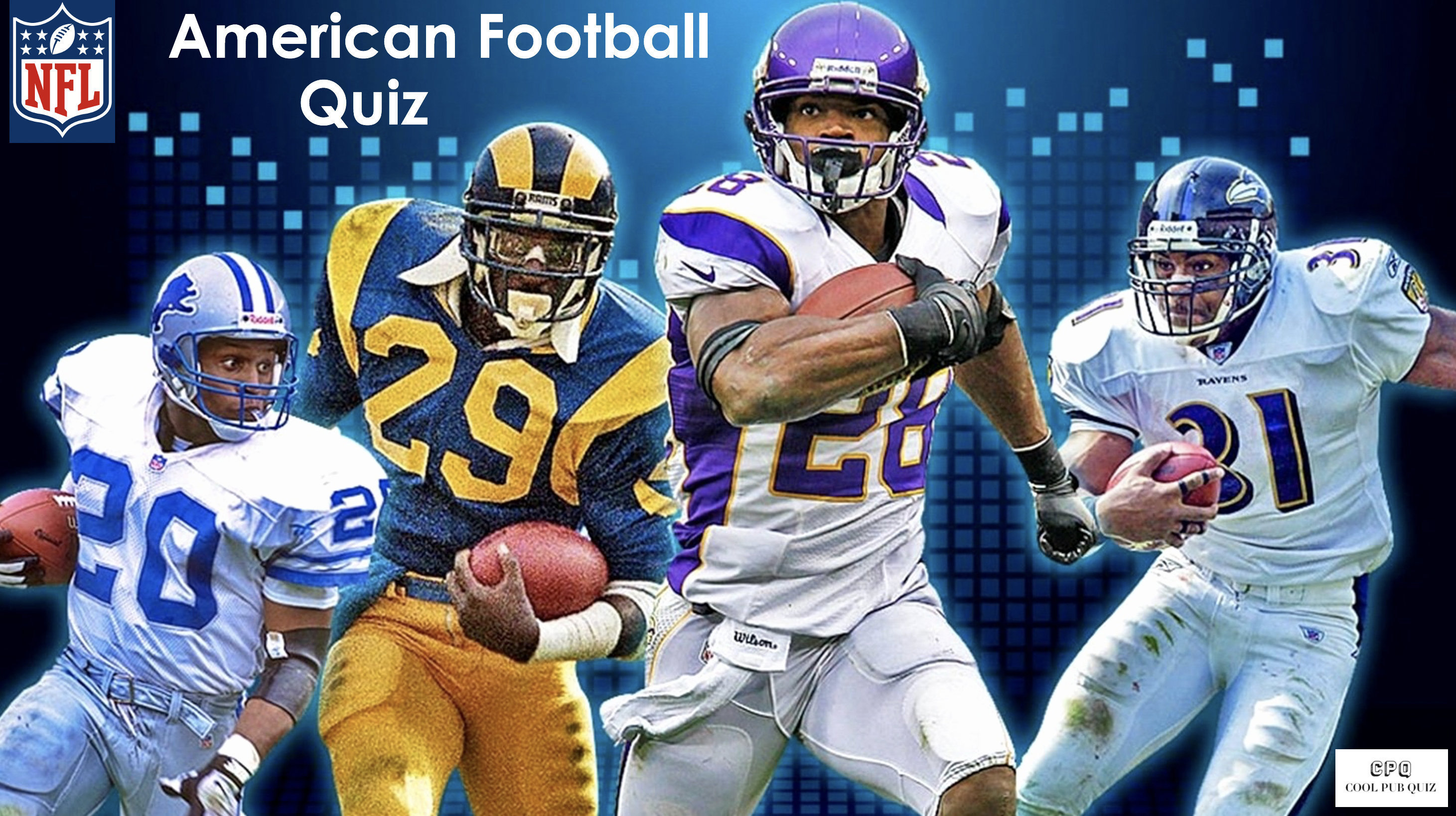 American Football Quiz - Virtual Powerpoint Quiz for Zoom & Paper Pack Quiz  Download - Trivia - RECEIVE SAME DAY - 60 Questions