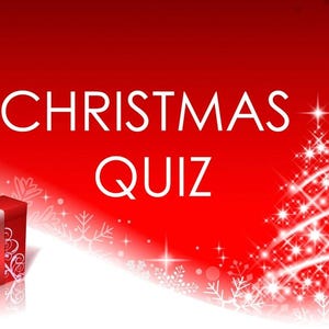 Christmas Quiz 1 - Virtual Powerpoint Quiz for Zoom & Paper Pack Quiz Download - Trivia - INSTANT DOWNLOAD - 60 Questions