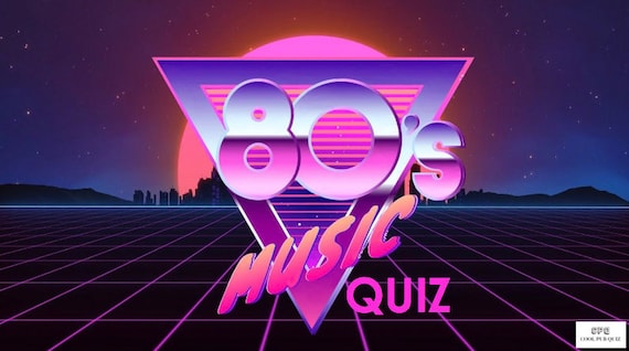 forsvinde Klage Korrespondent 80er Jahre Musik Quiz Virtual Powerpoint Quiz für Zoom & | Etsy