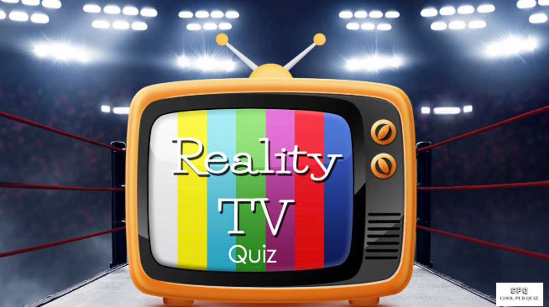 Reality Tv Quiz uk Virtual Powerpoint Quiz for Zoom & Etsy Canada