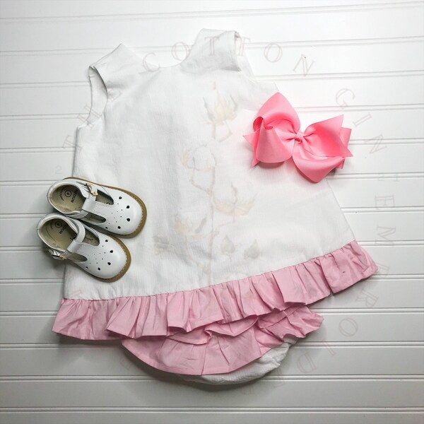 Skyway Seersucker Dress  4-7 Years