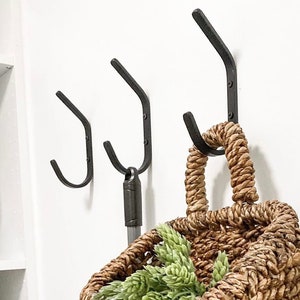 Wall Hook, Hanging Hooks, Hooks and Hangers, Coat Hooks for Wall, Hooks for Hanging, Wall Hooks Modern, Made in the USA, Handmade to Order