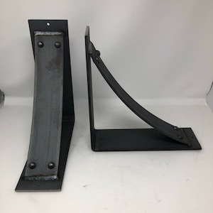 Heavy Duty Mantel or Countertop Support Bracket, Decorative Rivets for Added Touch, Made to Order