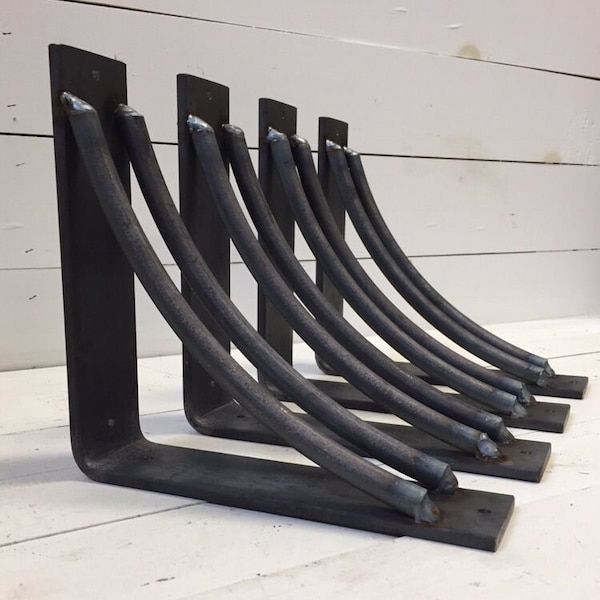 The Niagara Bracket Support - Industrial Elegance for Stylish Shelving (Sold Individually)