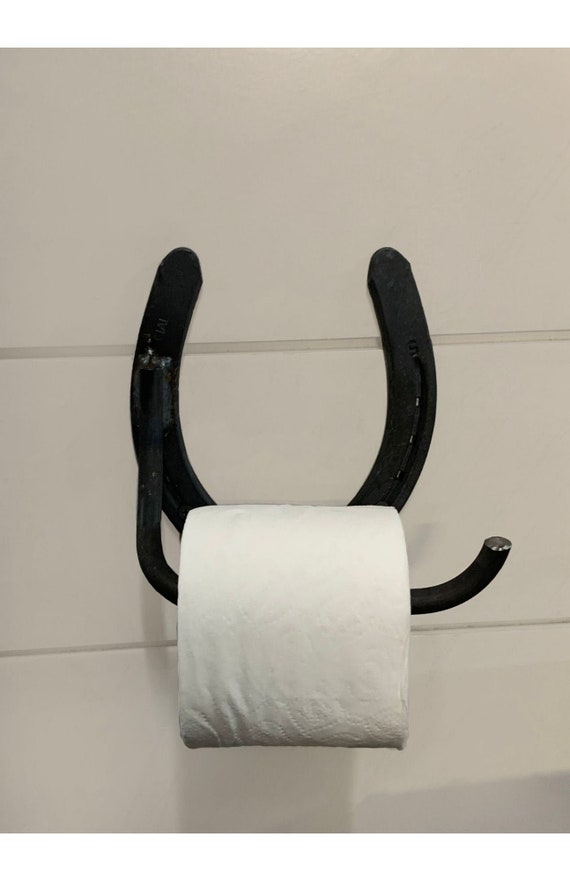 Horseshoe Toilet Paper Holder Toilet Paper Holder Irish Etsy