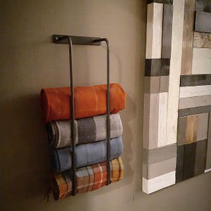 Bathroom Towel Rack, Towel Storage, Wall Mounted Storage, Bathroom Decor, Bathroom Storage, Wall Storage, Towel Holder