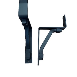 Heavy Duty Industrial Shelf Brackets with Modern Twist - Custom-Made Steel Supports for Stylish and Robust Shelving