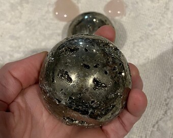Pyrite Sphere: Protection Stone