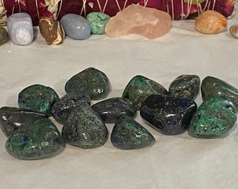Azurite and Malachite Tumble