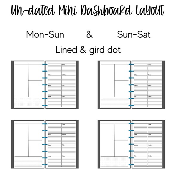 Planner Layout - Etsy